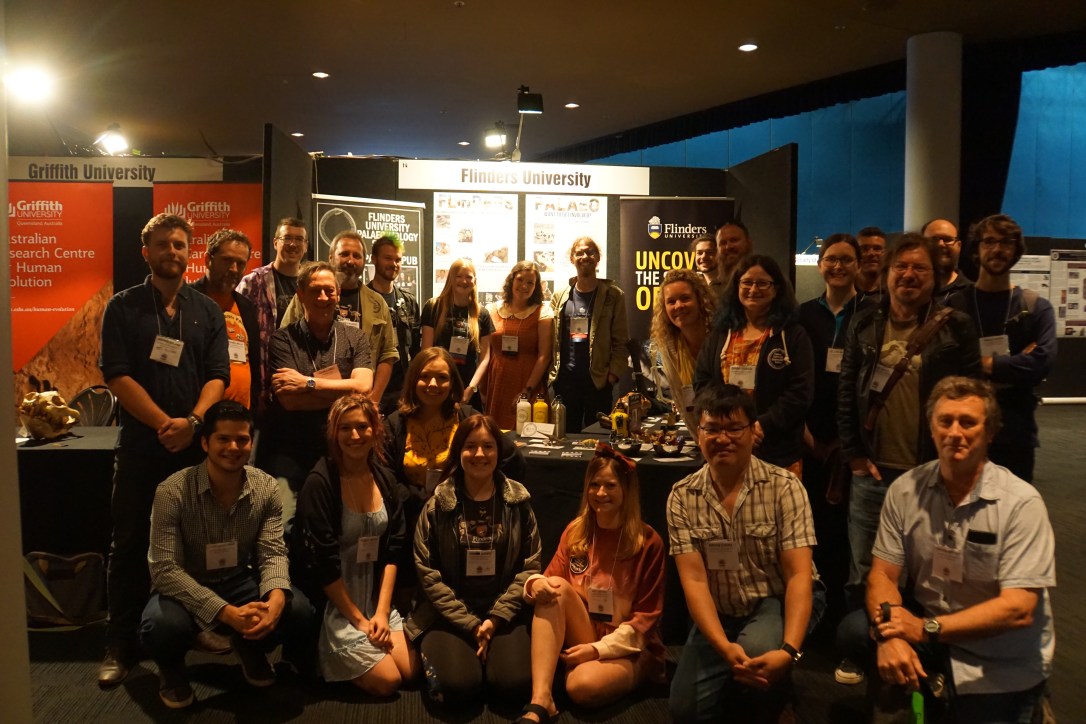 Flinders Palaeo lab at SVP 2019